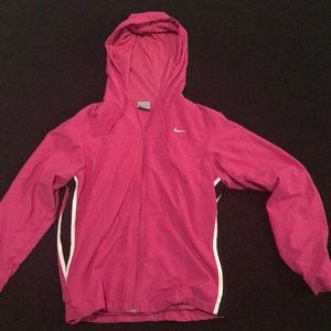 Pink Nike Windbreaker
